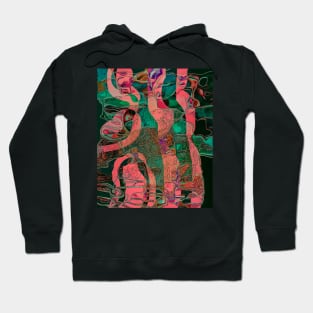 Digital abstract art 2.5 Hoodie